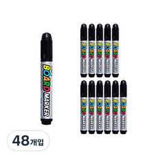 DONG-A 白板筆, 黑色, 48入