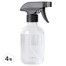 앙플랜트 기본에 충실한 분무기 500ml, 블랙, 4개 블랙, 4개