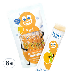 LUKT KINDY 冷凍果凍 10入, 6個, 芒果, 200g