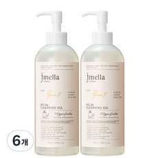 法國皇后5號卸妝油中的J Mela, 500ml, 6個