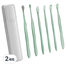 썬앤드림 깔끔 귀이개 화이트 6종 세트, 2세트