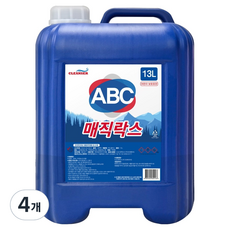 클렌저 ABC 매직락스, 4개, 13L