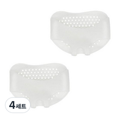 Higher and Higher 腳底墊 左右腳套組 白色, 4套