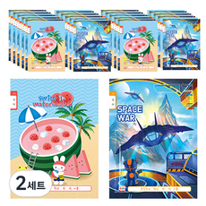 영아트 초등 10칸 국어노트 20매 남아용 20p + 여아용 20p, 랜덤 발송, 2세트