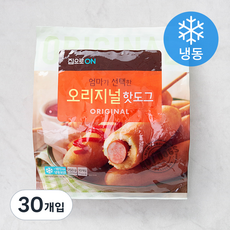집으로ON 오리지널 핫도그 (냉동), 75g, 10개입, 3개