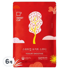 스위트컵 요거트 스무디 파우더, 1kg, 1개입, 6개