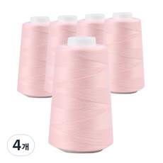 OWL 40수 2합 재봉사 5p, 라이트핑크, 4세트