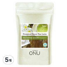 河東優質綠茶拿鐵粉, 500g, 1件, 5個