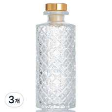 썸즈마인 공병 고급 디퓨저 용기, 디자인6, 120ml, 3개