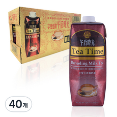 티타임 다즐링 밀크티, 500ml, 40개