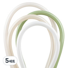 셈퍼텍스 요술풍선 160S 40p 세트, 화이트, 파스텔더스크크림, 화이트샌드, 유칼립투스(랜덤발송), 5세트