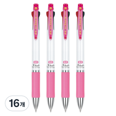 JAVAPEN Z-3 Ball M 多功能筆 0.5mm, 粉紅色, 16個