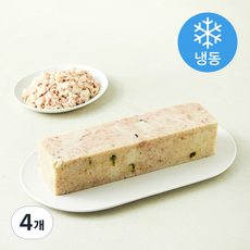 고고새우 곤이 절단블럭 (냉동), 4개, 900g