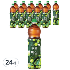 웅진 초록매실, 1.5L, 24개