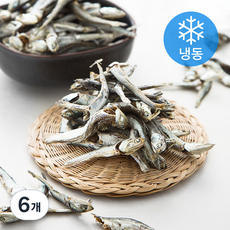 고래안주31팩토리 시그니쳐 명산지 국물멸치 (냉동), 150g, 6개