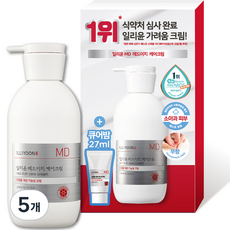 일리윤 MD 레드이치 케어 크림 무향 세트, 330ml, 5개