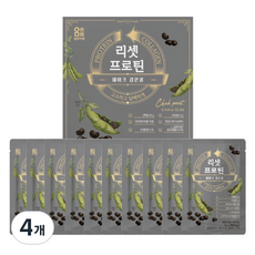 엄마사랑 리셋 프로틴 쉐이크 검은콩 10개입, 500g, 4개