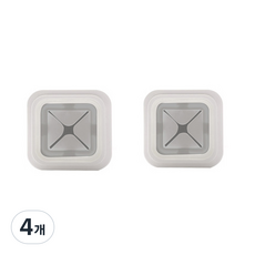 펀타스틱 코코 홀디 행주걸이, 그레이, 4개