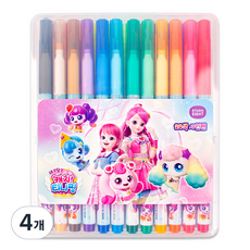 STUDIO EIGHT 酸酸甜甜Catch Teenieping 24色簽字筆, 顏色隨機, 4個