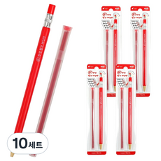 POPO FANCY A+ 滿分紅色評分筆 + 2入筆芯組, 10套, 1色