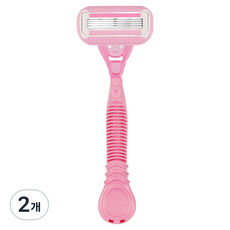 굿맥스 마켓링 여성용 예쁜 제모기 핑크, 2개, 1개입
