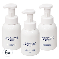 오드리선 펨클렌즈 폼 여성청결제, 300ml, 6개