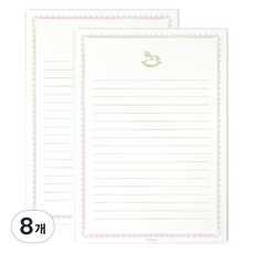 PAPERIAN 니어앤디어 A5筆記本, 60張, 木馬, 8個