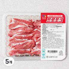 목우촌 프로포크 한돈 등심덧살 구이용 (냉장), 500g, 5개