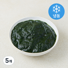 해쁨 완도 세척 매생이 (냉동), 5개, 350g