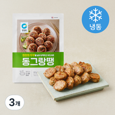 청정원 동그랑땡 (냉동), 610g, 3개