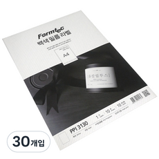 폼텍 전산 백색필름 라벨지 210 x 297 mm PPI-3130, 1칸, 30개