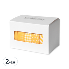 Monolike 紙膠帶 5捲入, 芒果, 2組