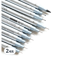 民畫顏料針管繪圖筆 10支組, 混合色, 2套