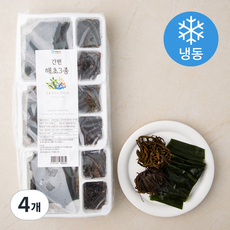 해맑은번영 간편 해초 3종 (냉동), 270g, 4개
