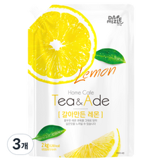 다미즐 갈아만든 레몬 액상차, 2kg, 3개