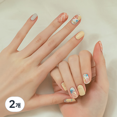 젤팡 목표는 욜로 네일, 2개, 무광