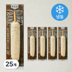 바르닭 닭가슴살 후랑크 꼬치 페퍼 (냉동), 70g, 25개
