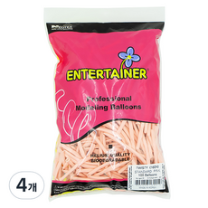 네오텍스 160N 요술풍선 100p, 스탠다드 핑크, 4개