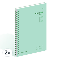 Monogram 日誌 無日期 1年計畫本 MG-0051, MELODIE GREEN, 2個
