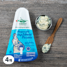 바씨 고르곤졸라 디오피 어본 피칸테 치즈 포션, 150g, 1개입, 4개