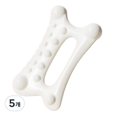 잇곰 얼굴 바디 괄사 마사지 스크래퍼, 5개, 화이트