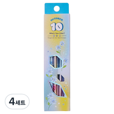 모나미 프러스펜 3종 세트, 10월, 4세트