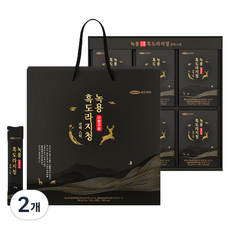 Samjin Pharm 九蒸九曝鹿茸黑桔梗膏濃縮液條 60入 + 購物袋, 2個, 600g