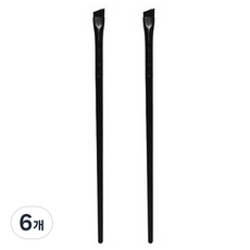 LaMon 睫毛怪獸化妝黏貼眼線刷, 6支, S