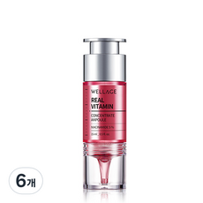 웰라쥬 리얼 비타민 컨센트레이트 앰플, 6개, 15ml