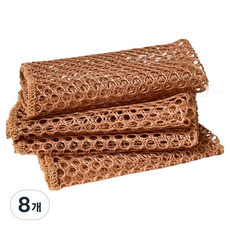 快乾網狀玉米纖維菜瓜布, 1入, 8個
