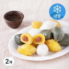 수라당 송편 삼색 (냉동), 1kg, 1개입, 2개