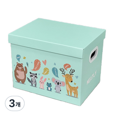 Tanni北歐風多功能紙盒 BGN133, 薄荷, 3個