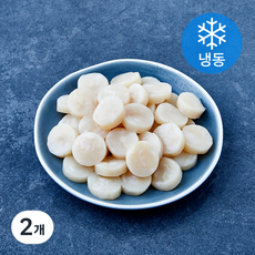 The더착한 성형가리비관자살 (냉동), 500g(35~45개입), 2개