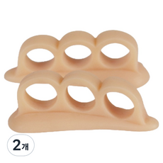 Luneon 整潔腳趾環 經典膚色 2入, 2個